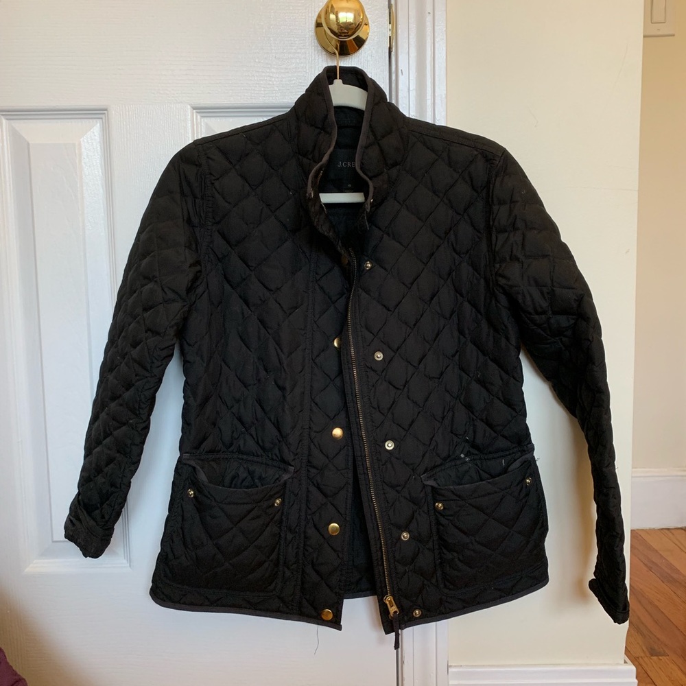 JCREW light Puffer style windbreaker jacket